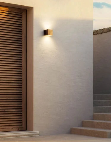 Decori Outdoor Square Mini Wall Light Antique Copper & Antique Iron - IL.252.05.RF