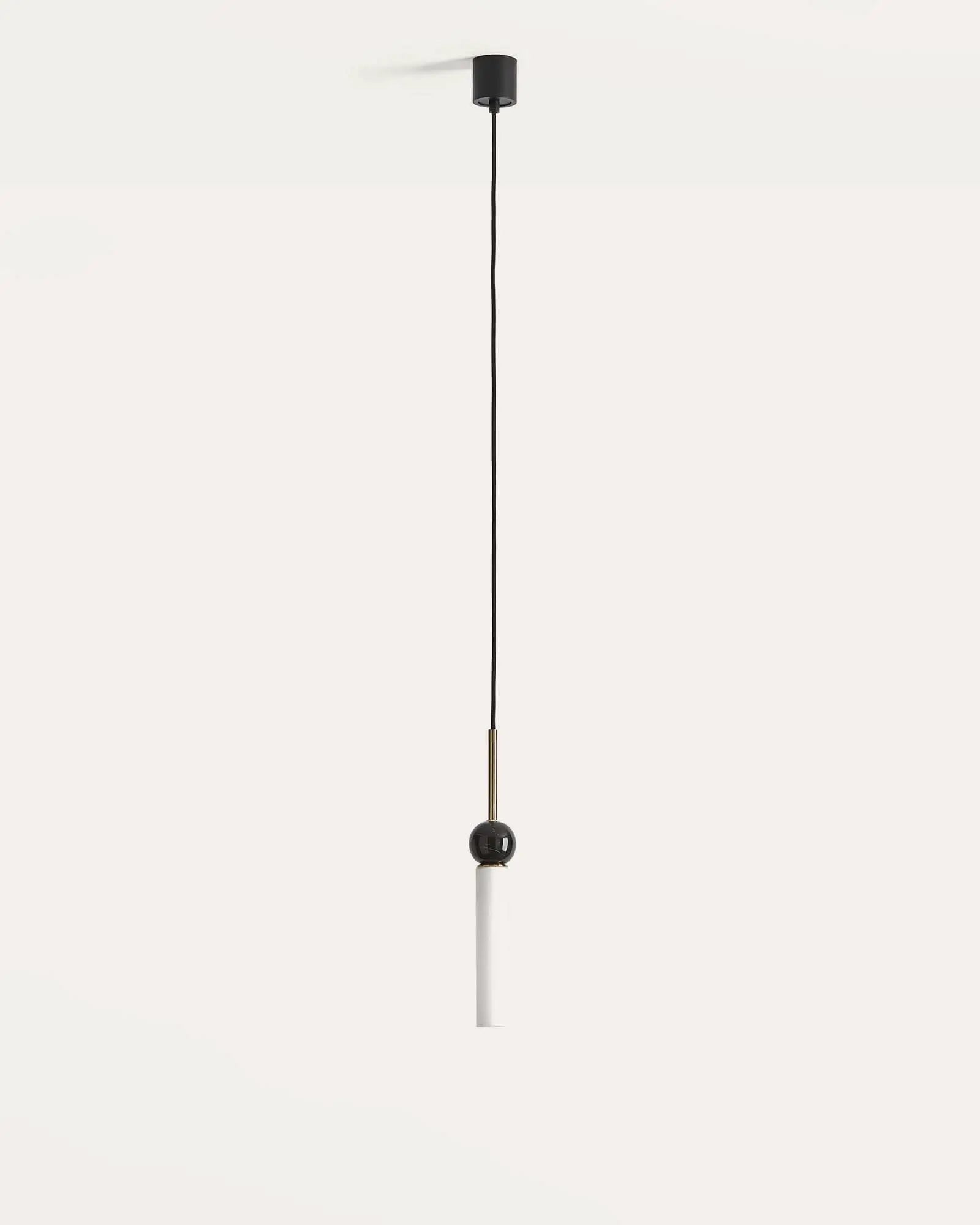 Delie Single Pendant Light 5W 3000k Gold & Black Marble - ARO.C1224/ORO