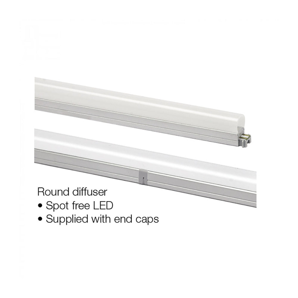 Buy Strip Light Profiles Australia Strip Light Profile L280mm - DIVA4-DIF