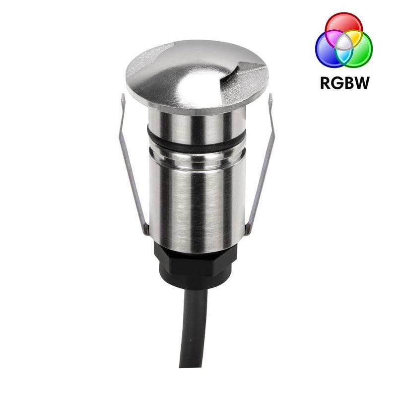 EMIT-25 LED Micro 2-Way Inground Light 24V 1W RGBW Stainless Steel - 10054