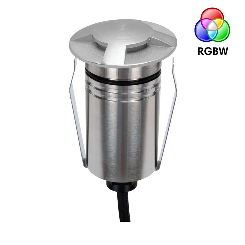 EMIT-55 LED 3-Way Mini Inground Light 24V 2.5W RGBW Stainless Steel - 10142