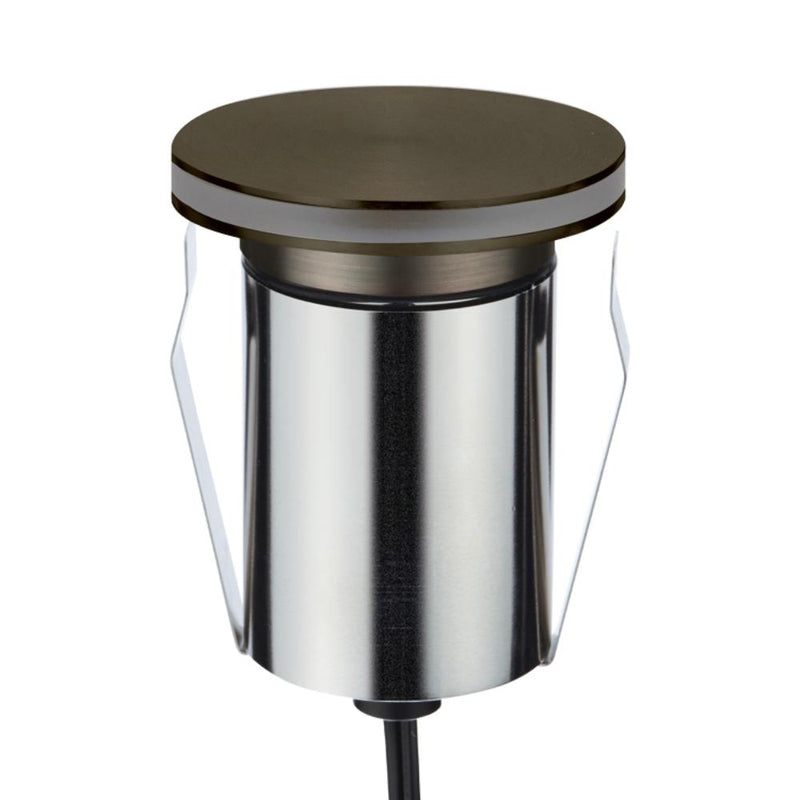 EMIT-85 LED Halo Inground Light 24V 6W RGBW Antique Brass - 10252