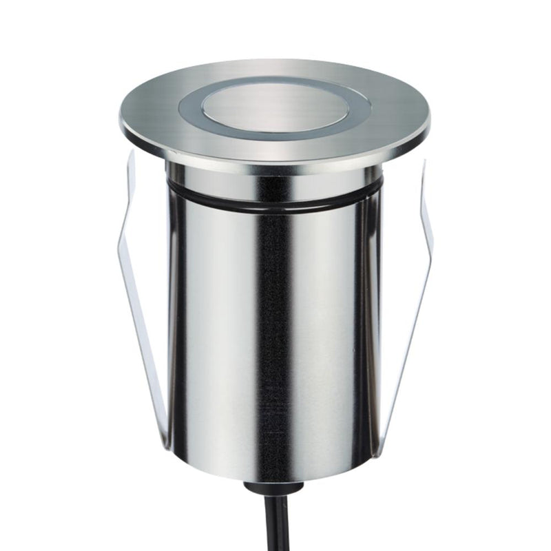 EMIT-85 LED Ring Inground Light 12/24V 4W/6W Tri Colour Stainless Steel - 10193