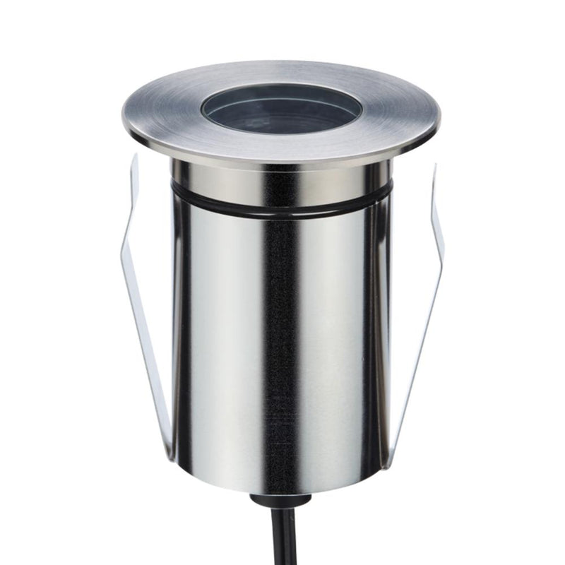 EMIT-85 LED Round Inground Light 12/24V 4W/6W Tri Colour Stainless Steel - 10185