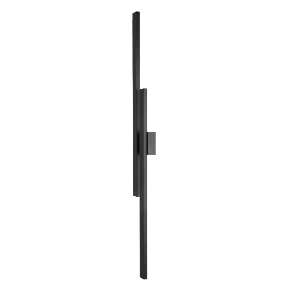 Ebize 2 Light LED Wall Light 40W Tri Colour Black - EBIZA EX2-BK