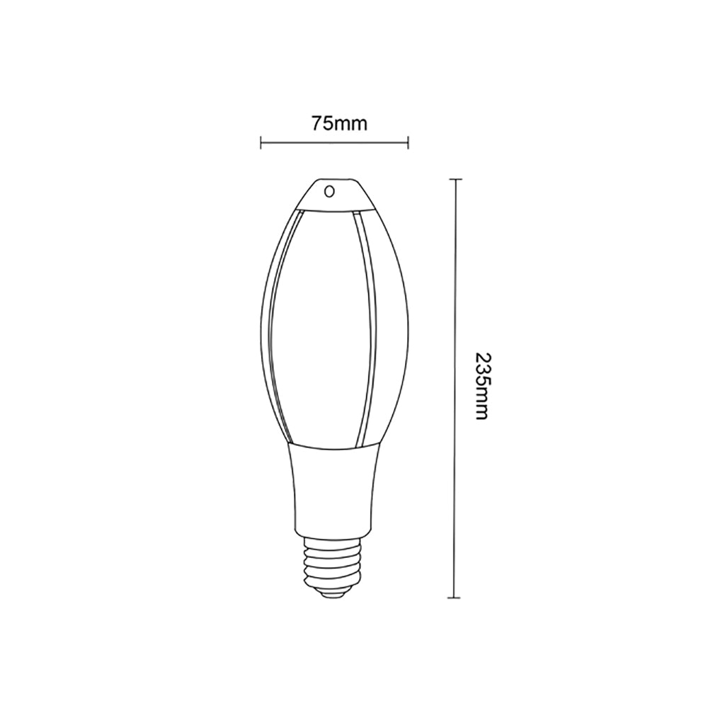 Buy LED Globes Australia LED Elliptical Globe ES 25W 3000K - ELLIP01