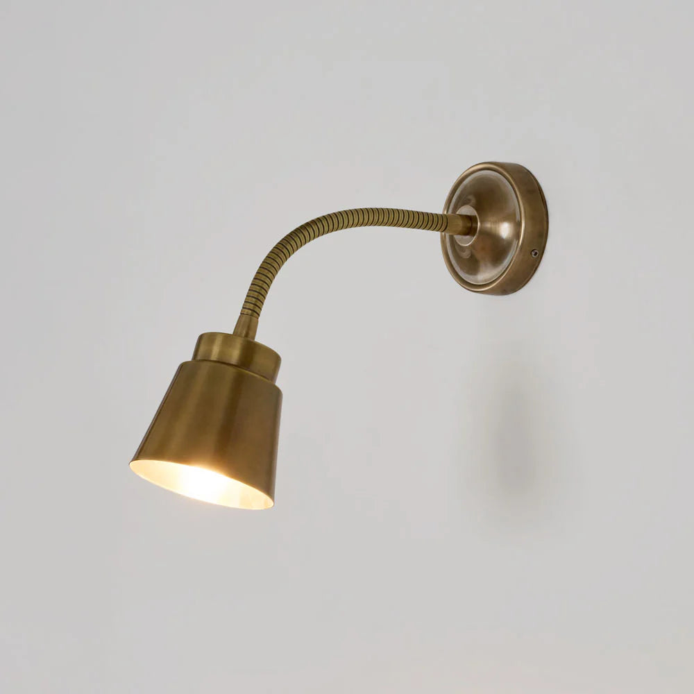 Kingsford Wall Light Antique Brass - ELPIM31920AB