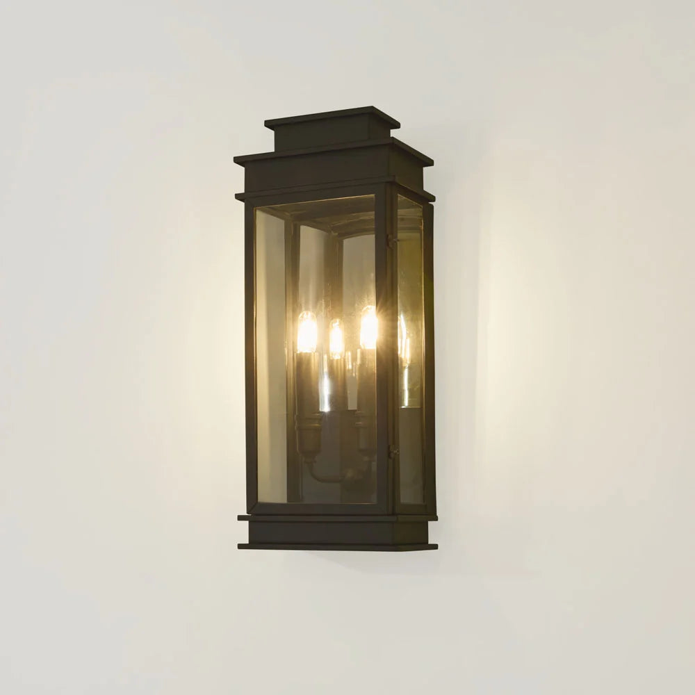 Regent Outdoor Wall Light Black - ELPIM32230BLK