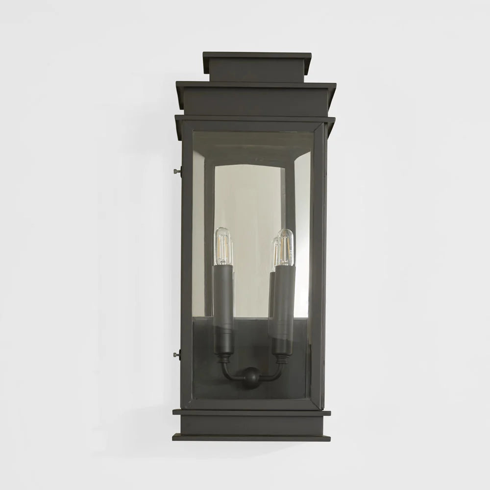 Regent Outdoor Wall Light Black - ELPIM32230BLK