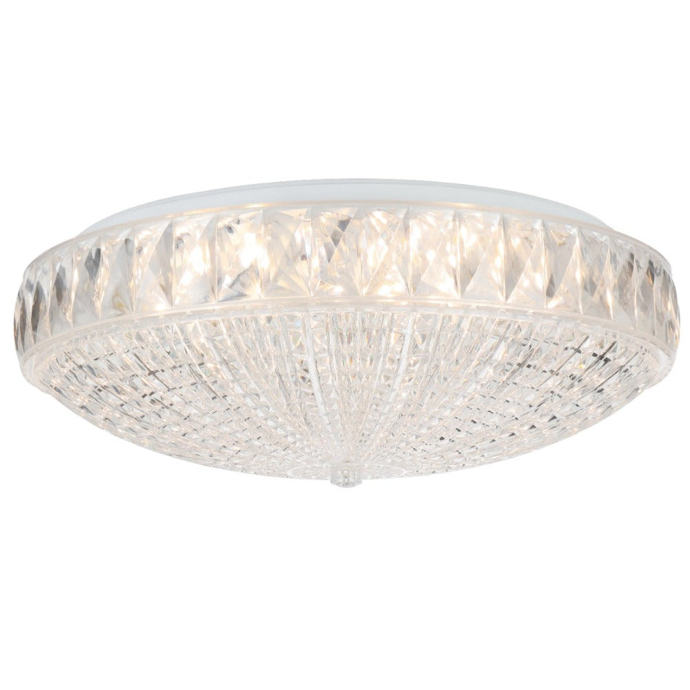 ELSEE LED Oyster Light W400mm Clear 3CCT - ELSEE OY40-CL3C