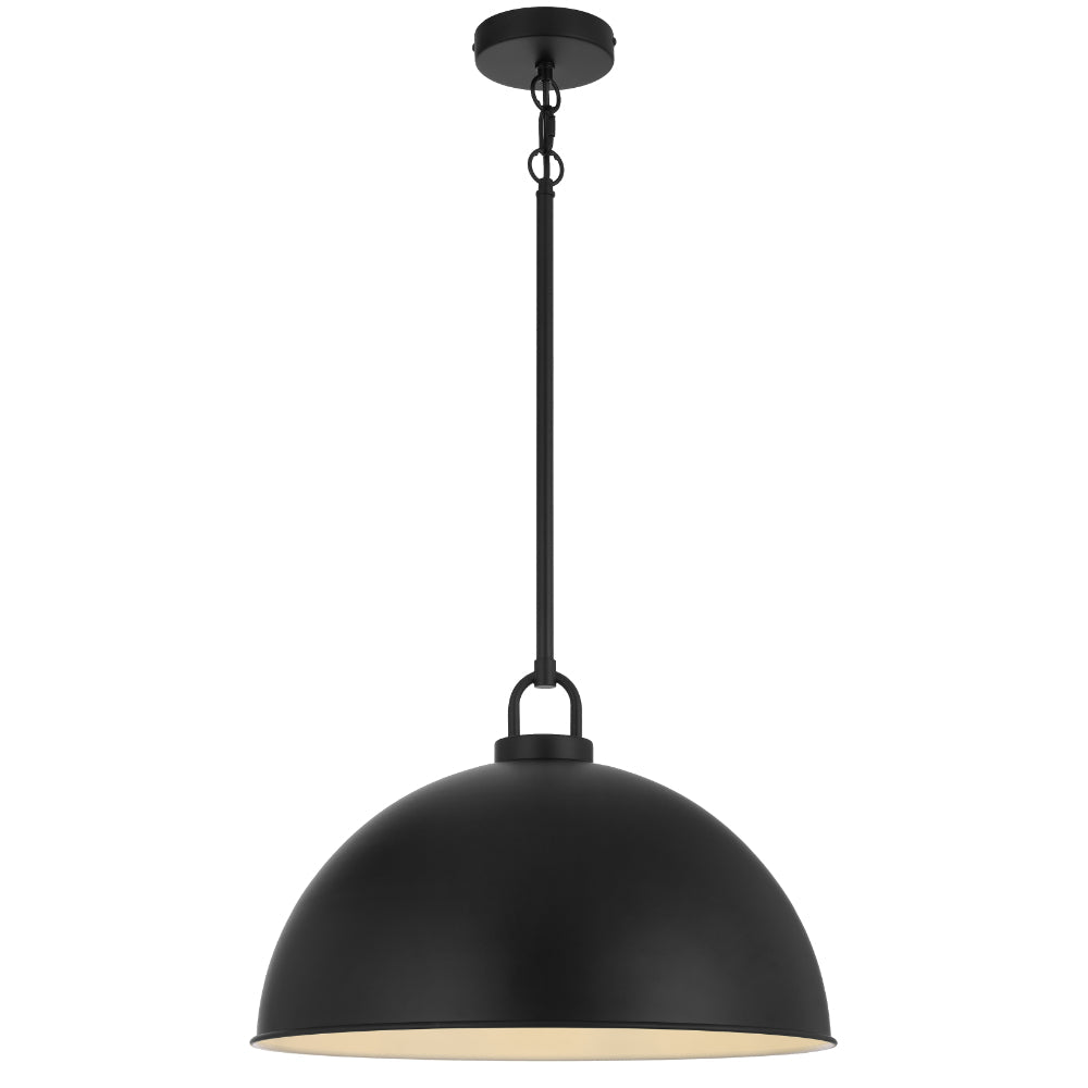 Emerson Large Pendant Light Black - EMERSON PE45-BK