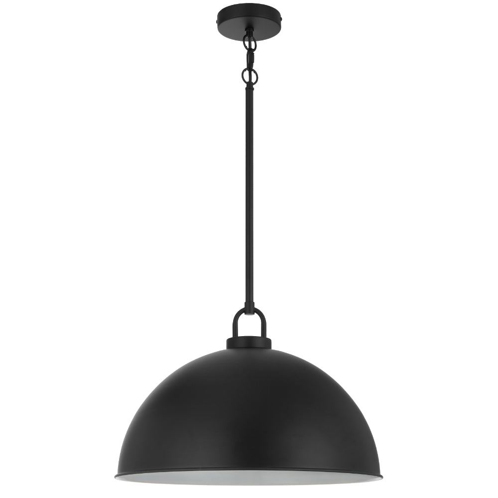 Emerson Large Pendant Light Black - EMERSON PE45-BK
