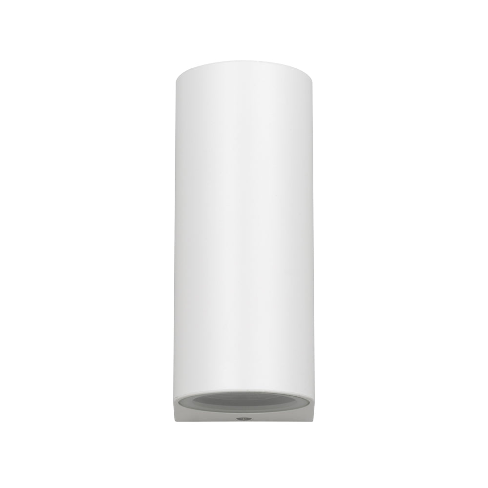 EOS2 Polycarbonate Up & Down Exterior  Wall Light White - EOS2 EX2-WH