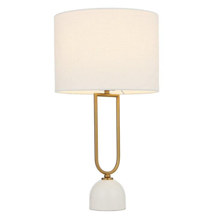 Buy Table Lamps Australia ERDEN Table Lamp White Fabric / Iron - ERDEN TL-WH