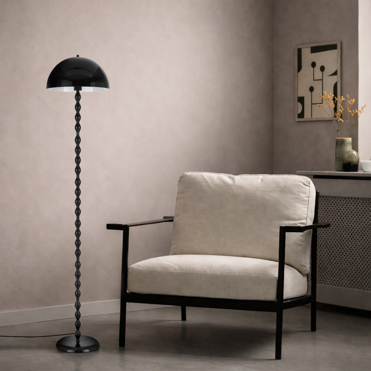 Estiq Floor Lamp Black - ESTIQ FL-BK