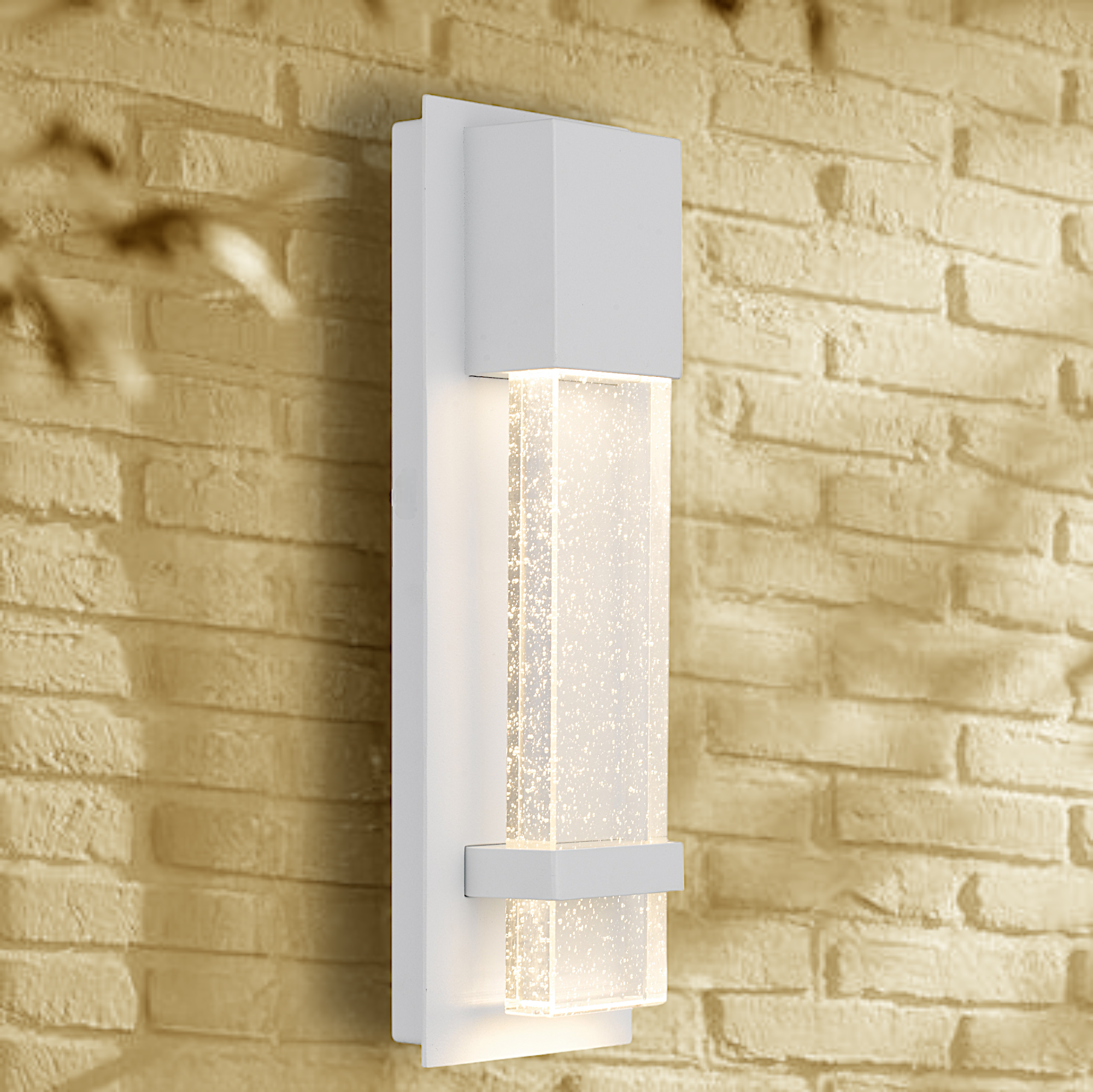 Estrada Exterior Wall Light White - ESTRADA EX-WH