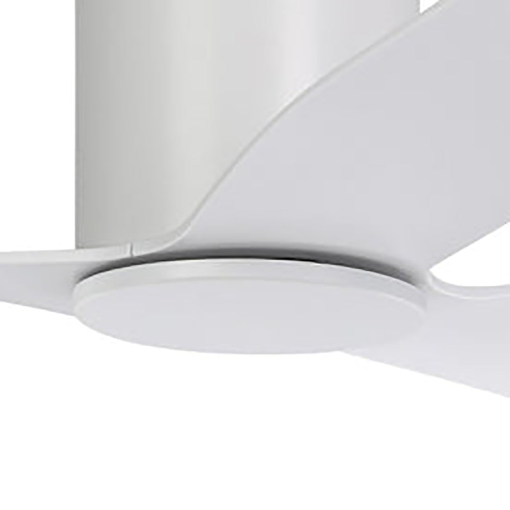 ILUKA Hugger DC Ceiling Fan 60" Matt White - 20538401