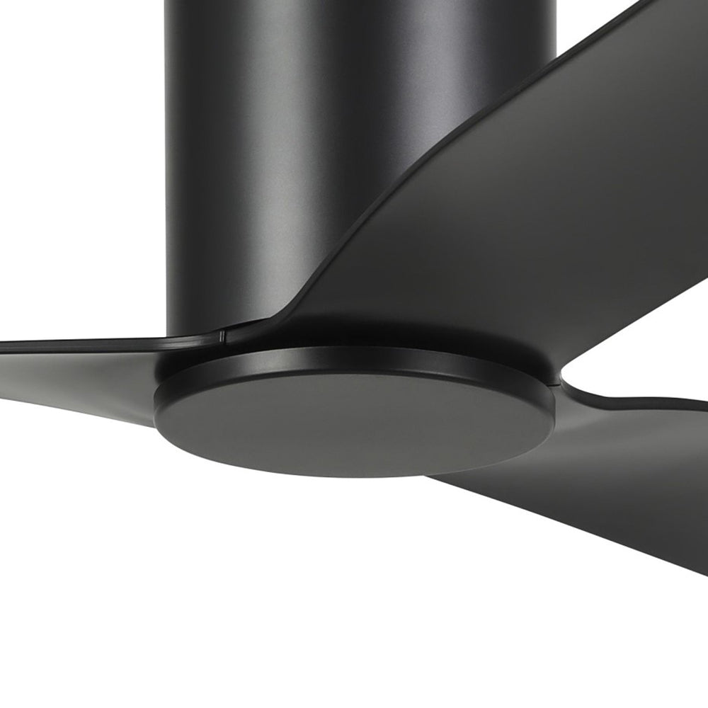 ILUKA Hugger DC Ceiling Fan 52" Matt Black - 20538202