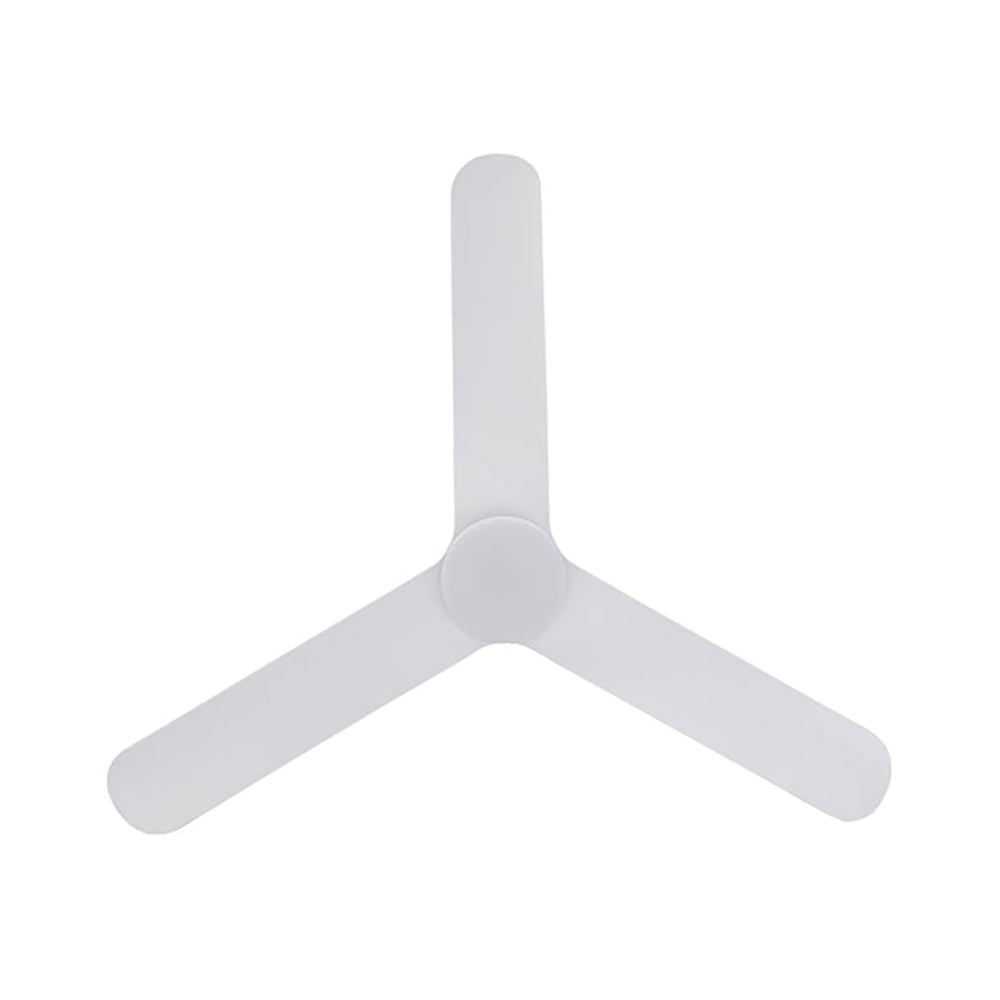 ILUKA Hugger DC Ceiling Fan 60" Matt White With LED - 20538501