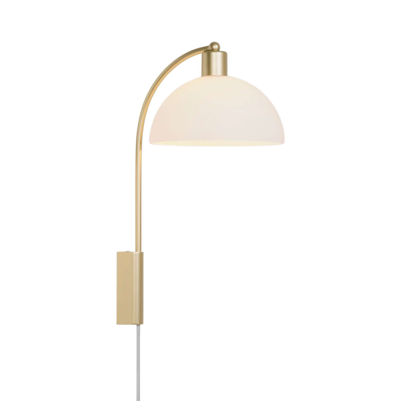 Ellen Wall Light Brass & White - 2213701035