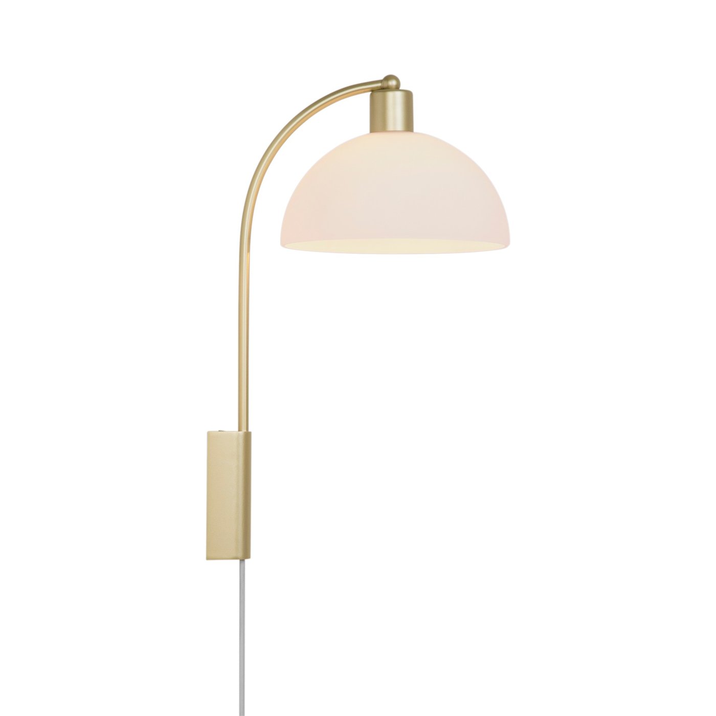 Ellen Wall Light Brass & White - 2213701035