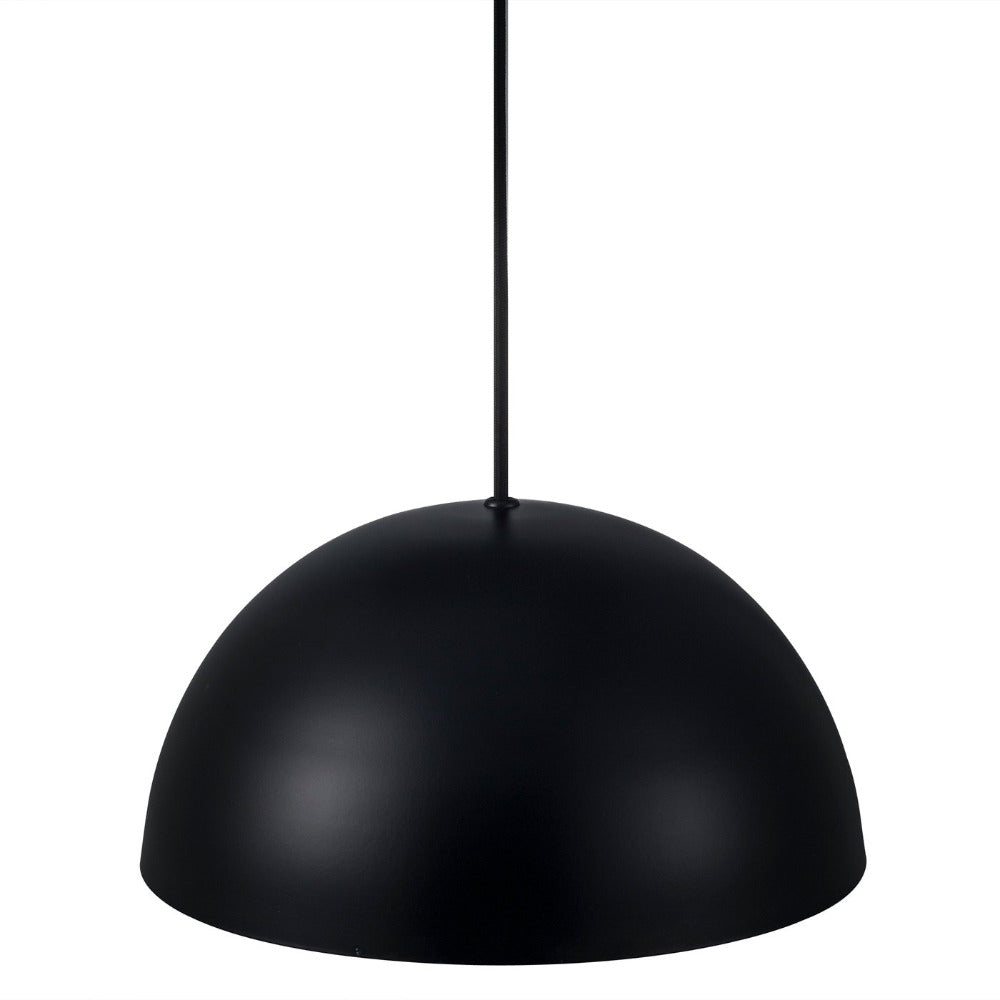 Buy Pendant Lights Australia Ellen 1 Light 300mm Pendant Black - 48563003