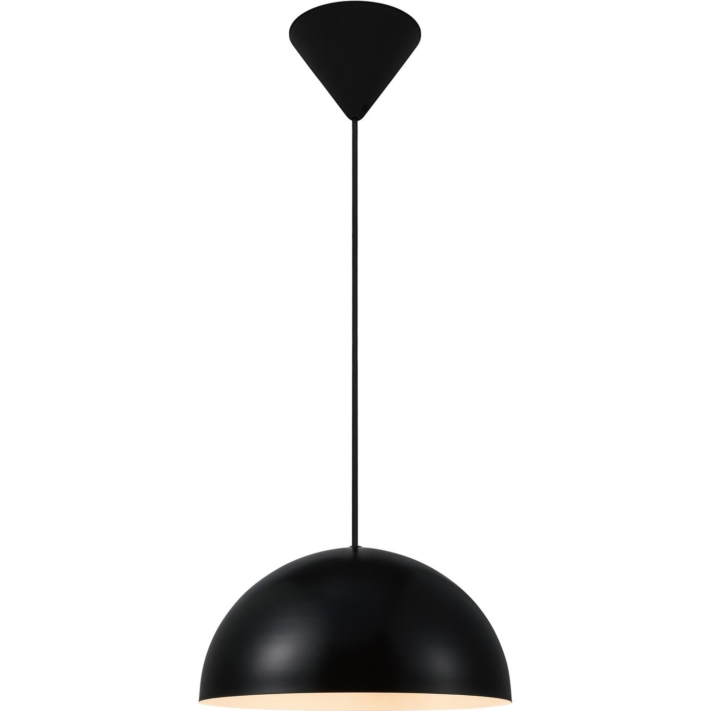 Ellen 1 Light 300mm Pendant Black - 48563003