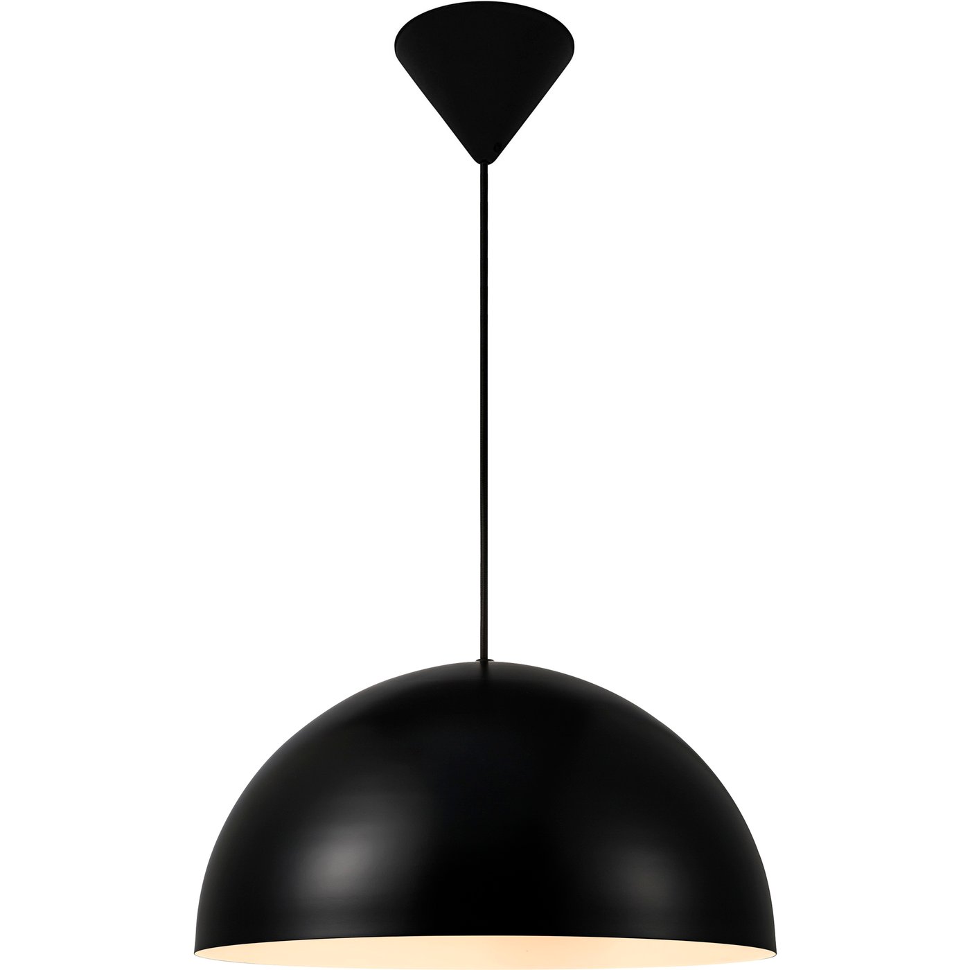 Ellen 1 Light 400mm Pendant Black - 48573003