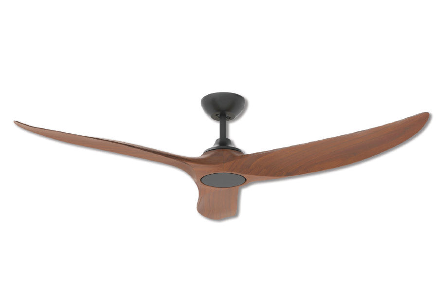 Evolve EC/DC Ceiling Fan 48" Matt Black & Koa - E362