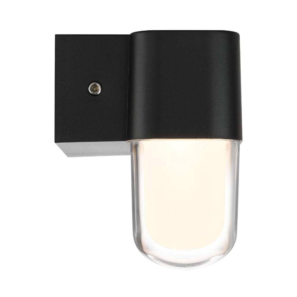 Fadro LED 100mm Wall Light 3W Tri Colour Black - FADRO EX10-BK