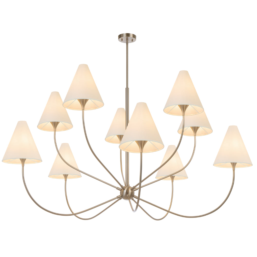 Farnix 10 Light Pendant Nickel Matt - FARNIX PE10-NK