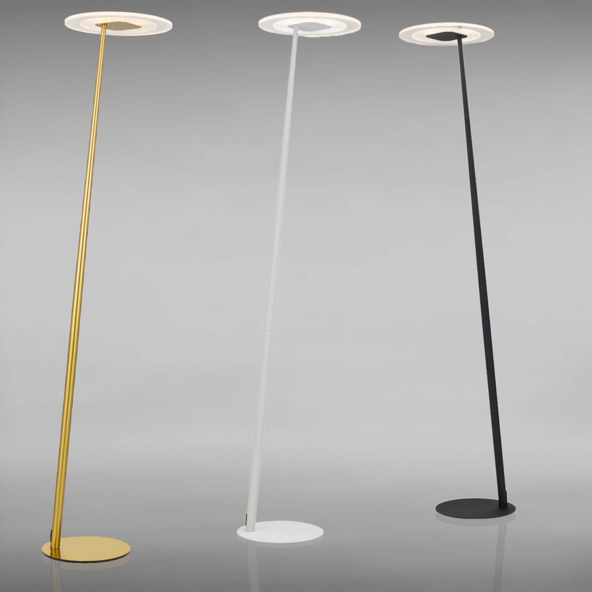 Buy Floor Lamps Australia FARO Floor Lamp Antique Gold - FARO FL-AG