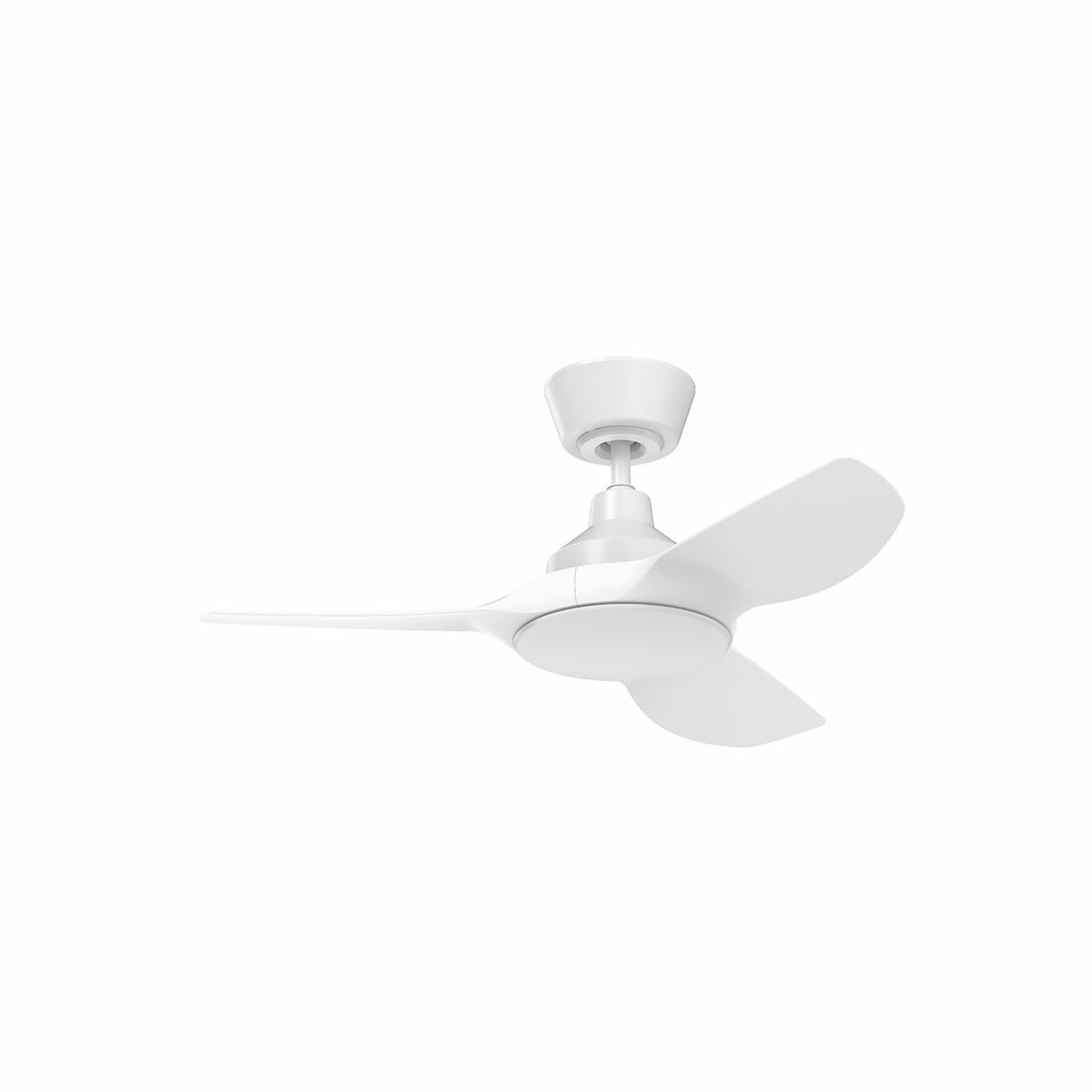 Jota Mini DC Ceiling Fan 36" White With Remote - FC2110093WH