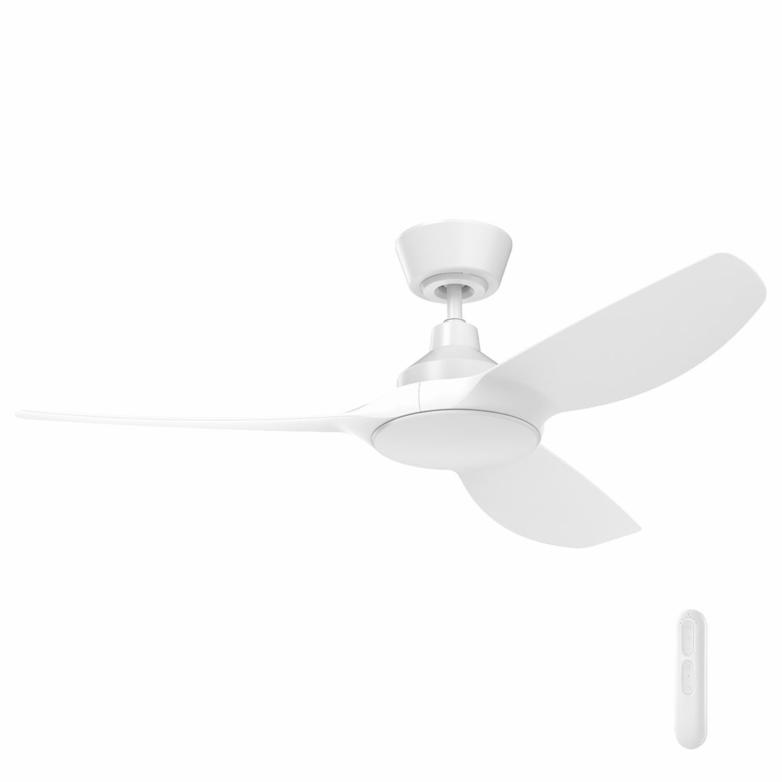 Jota Small DC Ceiling Fan 48" White With Remote - FC2110123WH