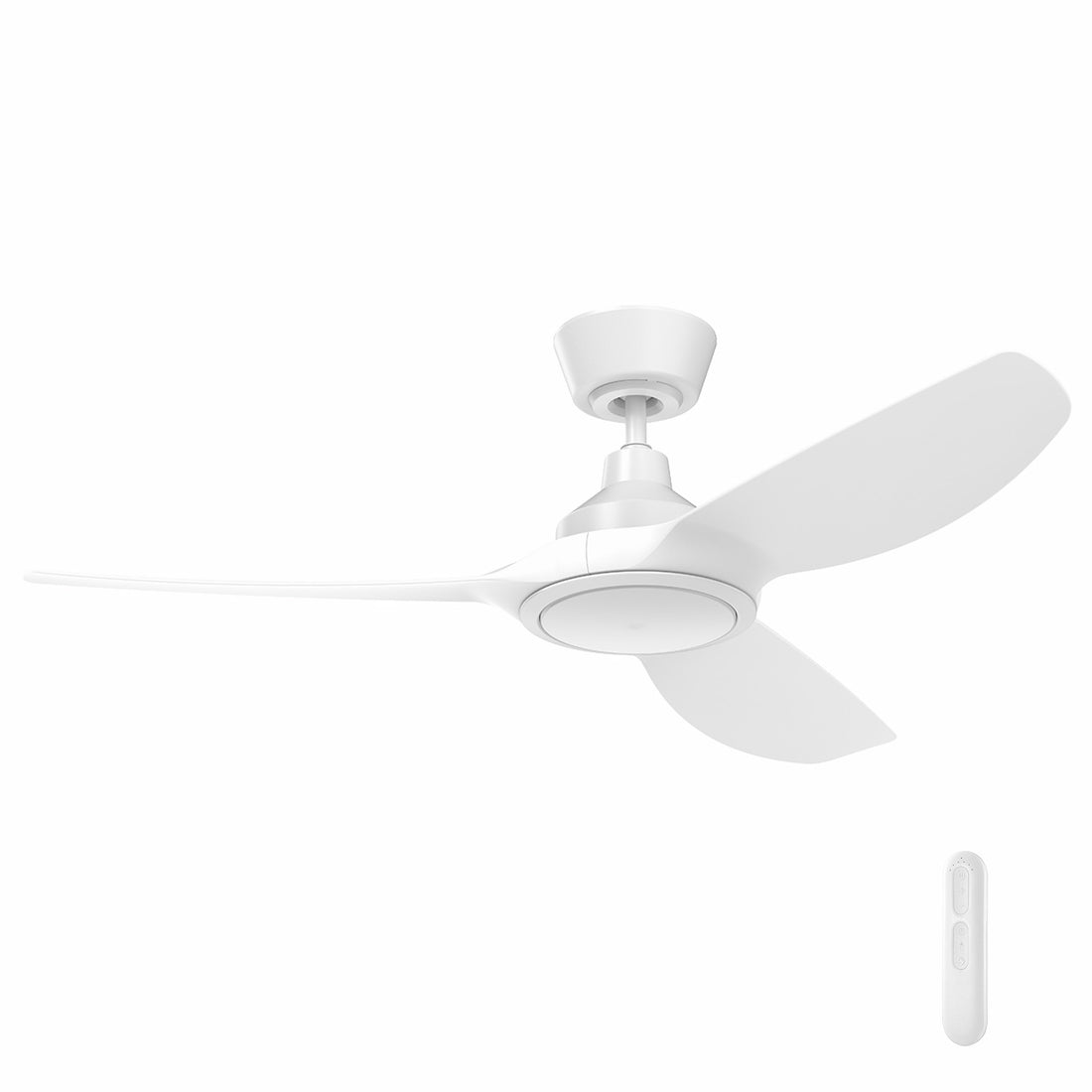 Jota Small DC Ceiling Fan 48" With CCT LED Light White And Remote - FC2118123WH