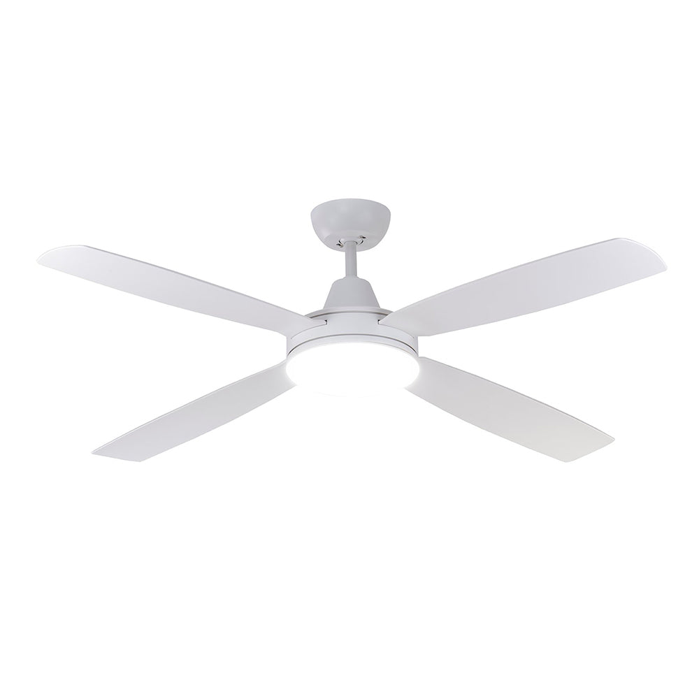 Nemoi DC Ceiling Fan 54" White With LED Light - FC708134WH