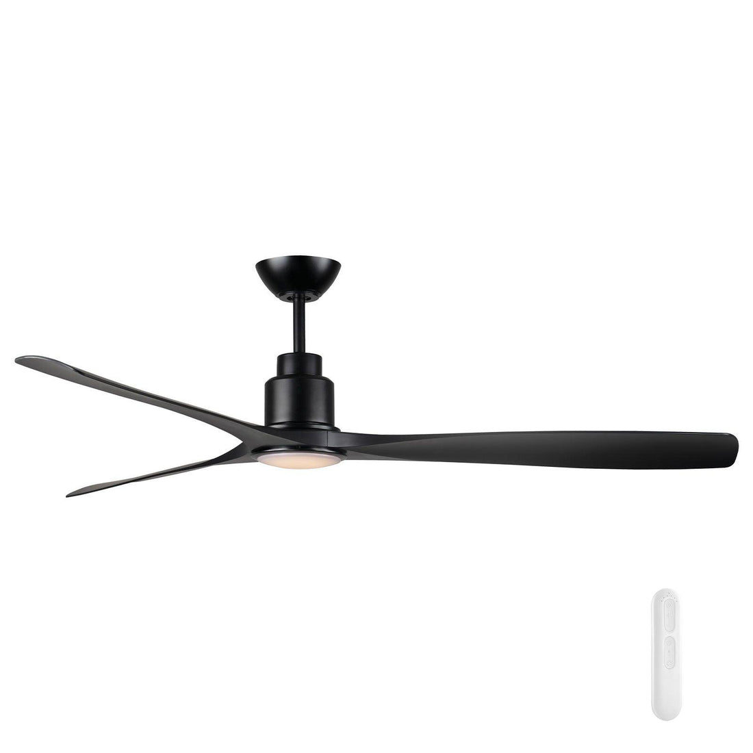 Iceman DC Ceiling Fan 60" With LED Light Black And Remote - FC888153BK