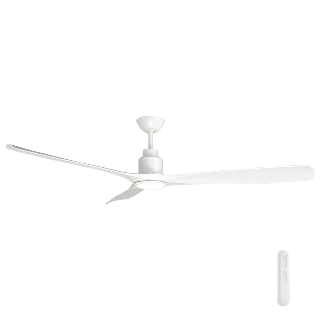 Iceman DC Ceiling Fan 60" With LED Light White And Remote - FC888153WH