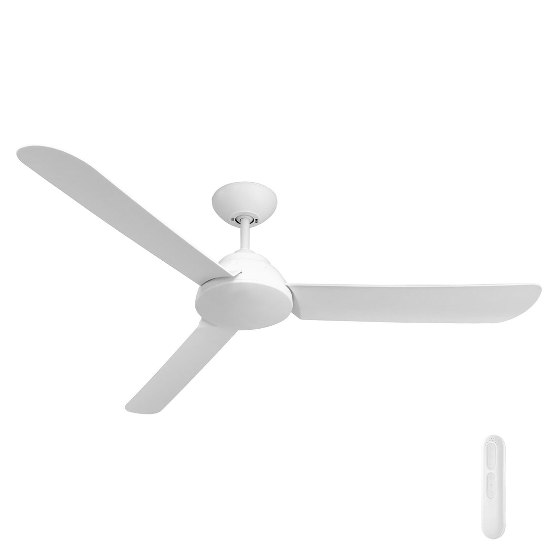 Brooke DC Ceiling Fan 50" White With Remote - FC940123WH