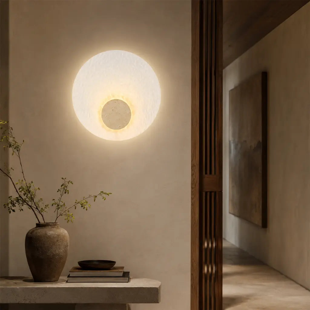Flora LED Wall Light 3W 3000K Travertine - FIORA WB-BEFR