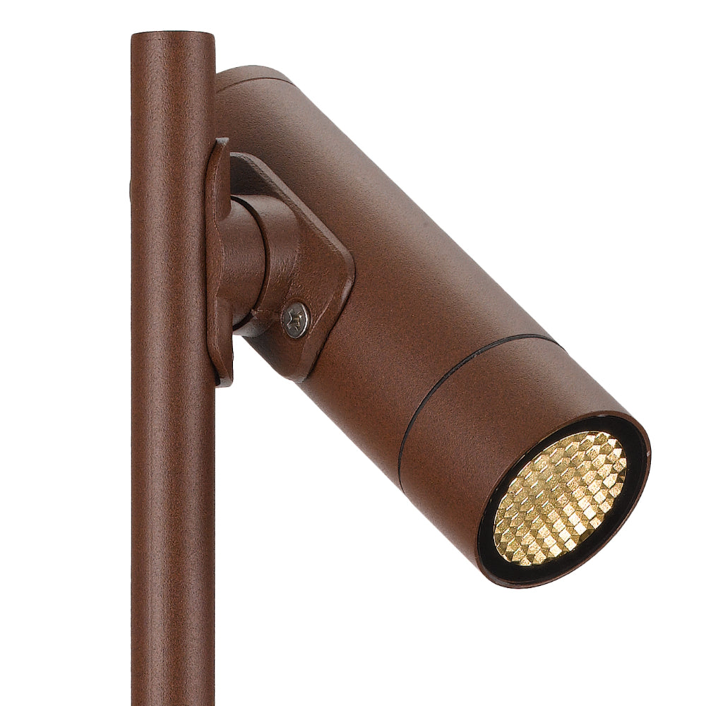Flank LED Spotlight 3W 3000K Rust - FLANK PT3-RST324