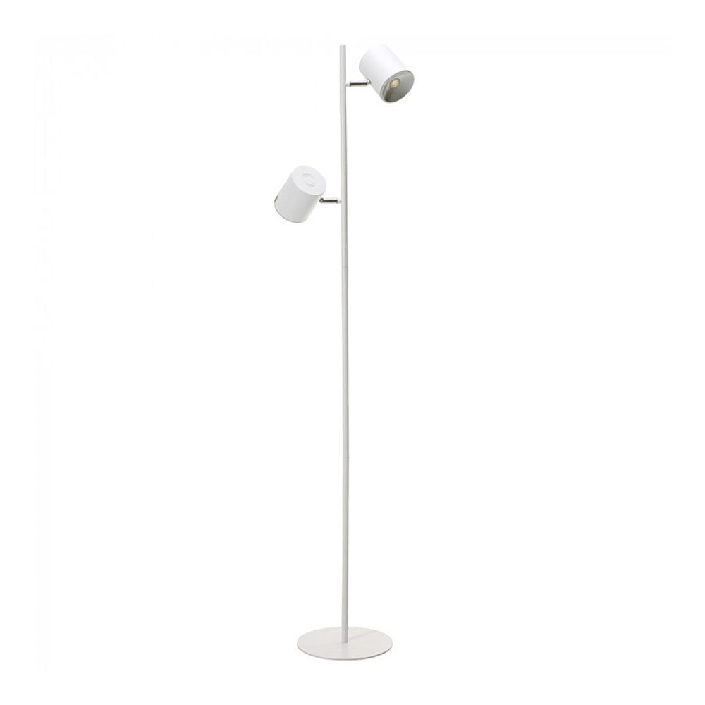Arlo Floor Lamp 2 Lights White 3000K - FLED36-WH