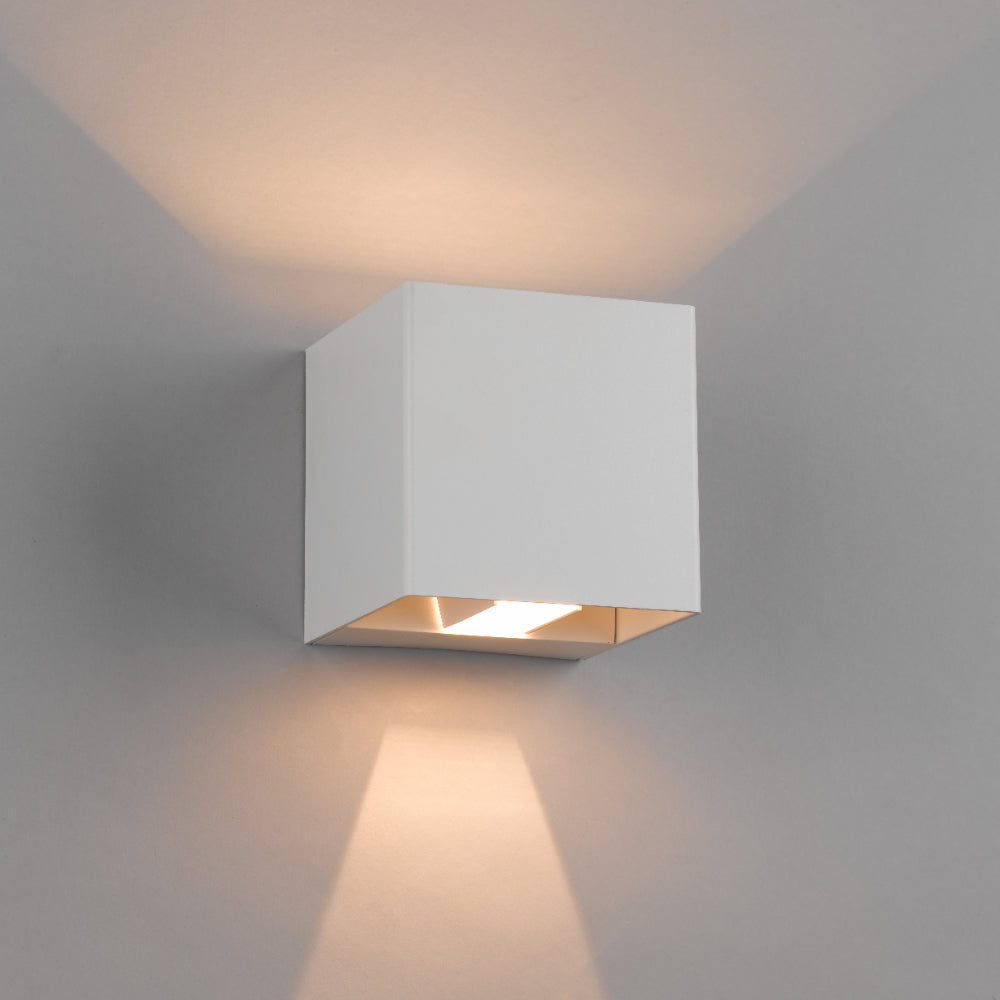 Flip II Up & Down LED Wall Light 5W Tri Colour White - FLIP2 EX-WH