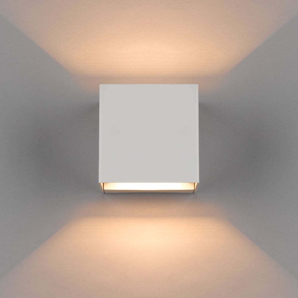 Flip II Up & Down LED Wall Light 5W Tri Colour White - FLIP2 EX-WH