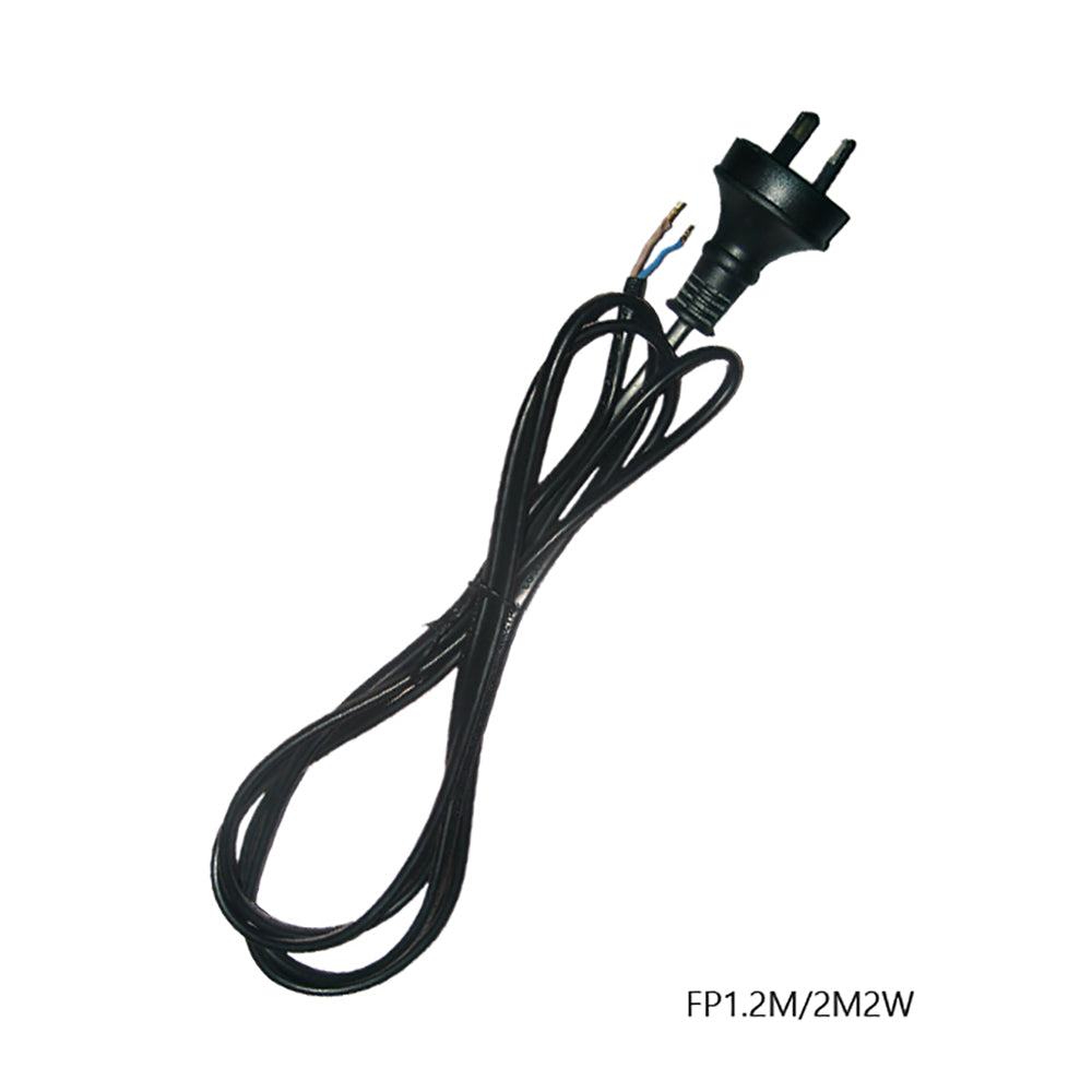 Flex & Plug 1.2 Meter 2 Wire Black - FP1.2M2W