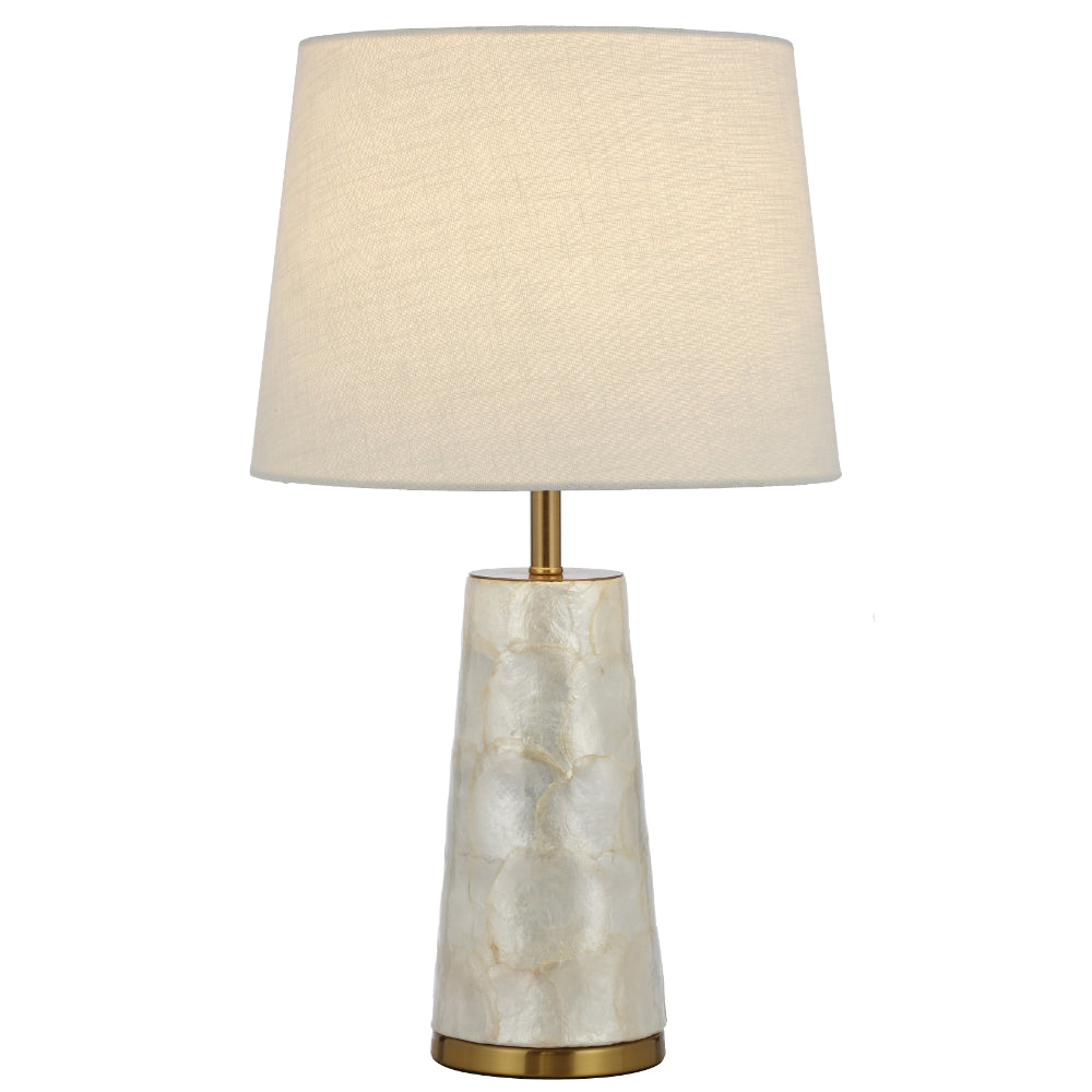 FUSELL Table Lamp White Gold - FUSELL TL-WHGD