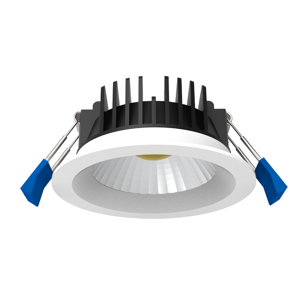 Buy Recessed LED Downlights Australia TriValite Pro Recessed LED Downlight White Polycarbonate 3CCT - 171015