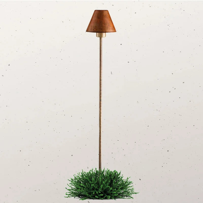 Fiordo Large Bollard Light Copper & Brass - IL.261.12.OR