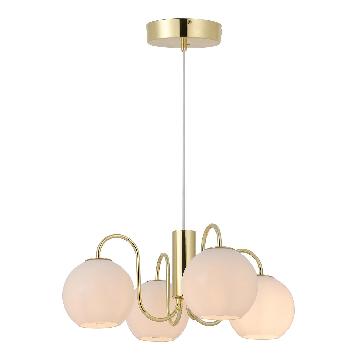 Franca 4 Light Pendant Brass - 2312543035