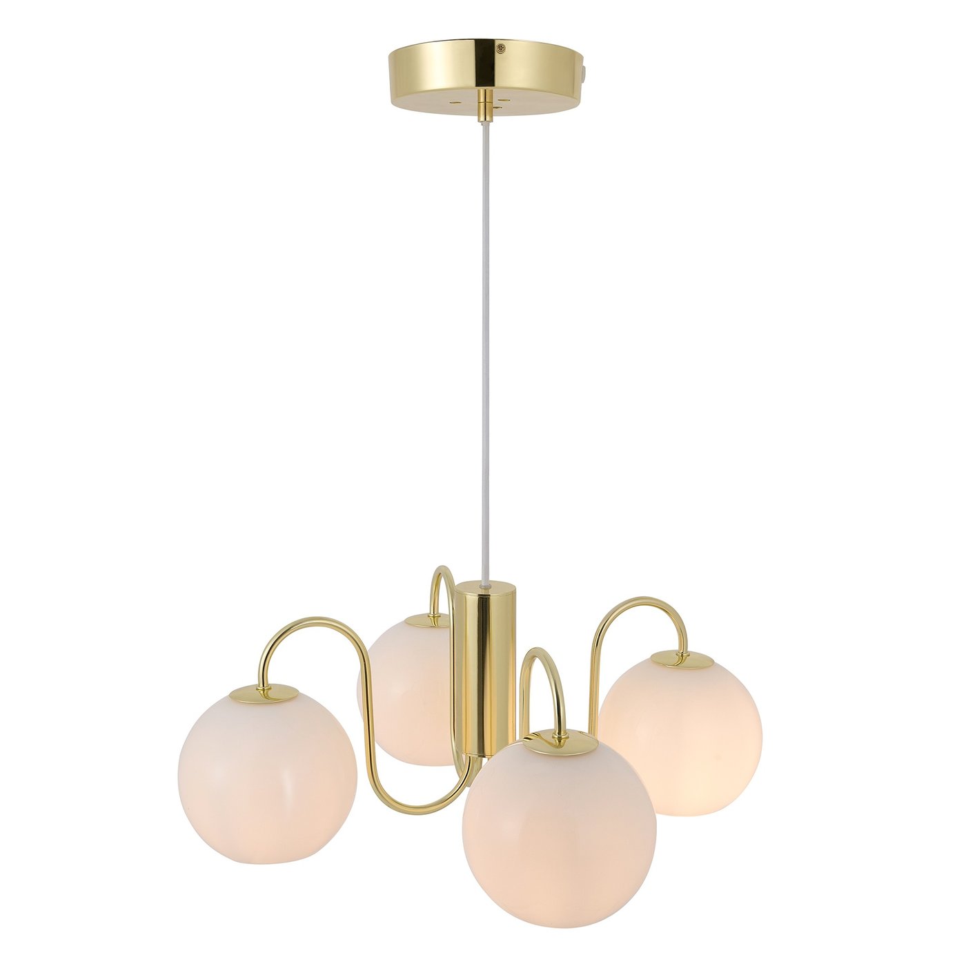 Franca 4 Light Pendant Brass - 2312543035